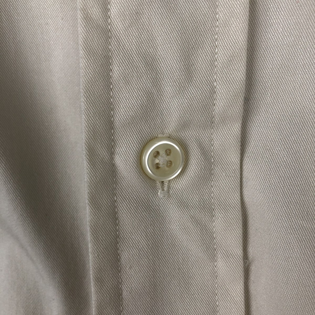 Ralph Lauren BLAKE long sleeve button down shirt, men's size M cotton Beige type Vintage Second Hand