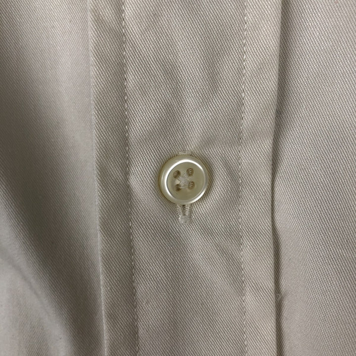 Ralph Lauren BLAKE long sleeve button down shirt, men's size M cotton Beige type Vintage Second Hand