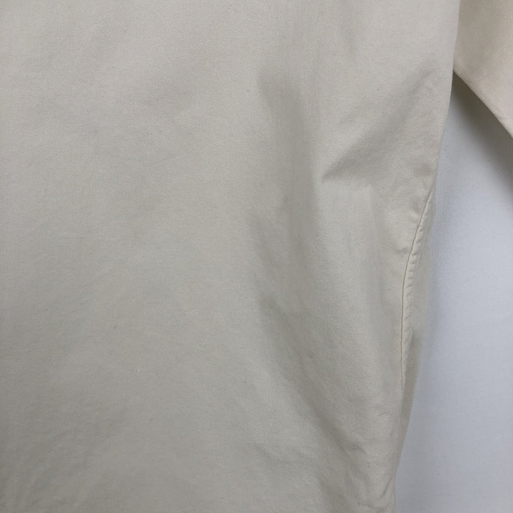 Ralph Lauren BLAKE long sleeve button down shirt, men's size M cotton Beige type Vintage Second Hand