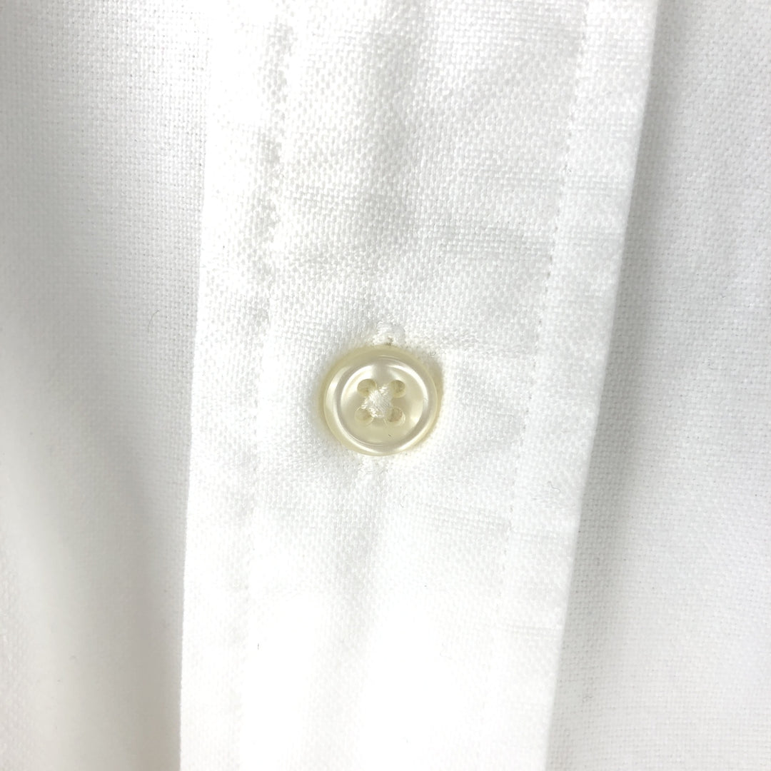 Ralph Lauren BLAKE long sleeve button down shirt, men's XL size cotton white type Vintage Second Hand