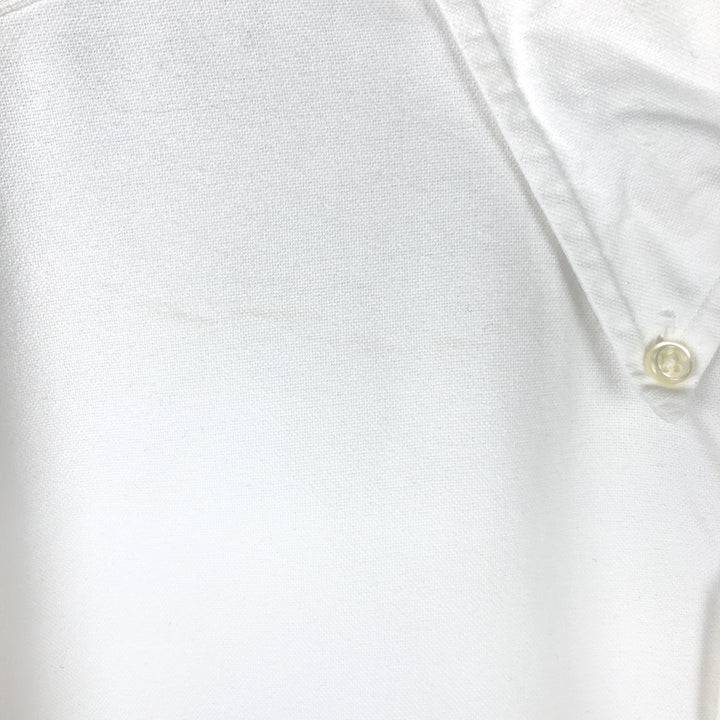Ralph Lauren BLAKE long sleeve button down shirt, men's XL size cotton white type Vintage Second Hand