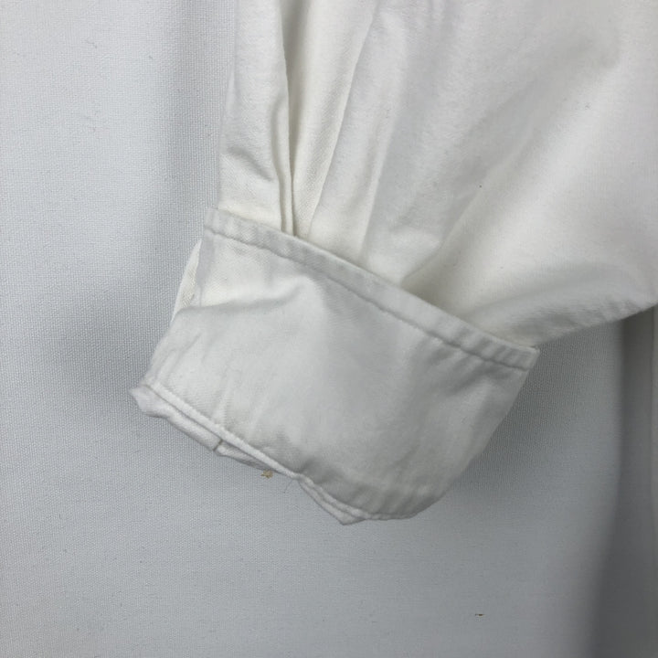 Ralph Lauren BLAKE long sleeve button down shirt, men's XL size cotton white type Vintage Second Hand