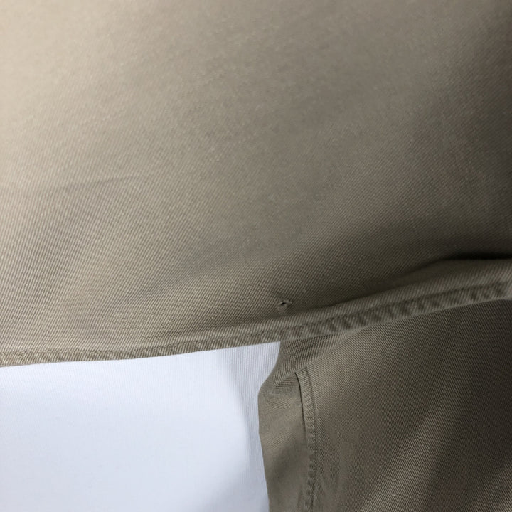 Ralph Lauren BLAKE long sleeve button down shirt, men's size L cotton Beige type Vintage Second Hand