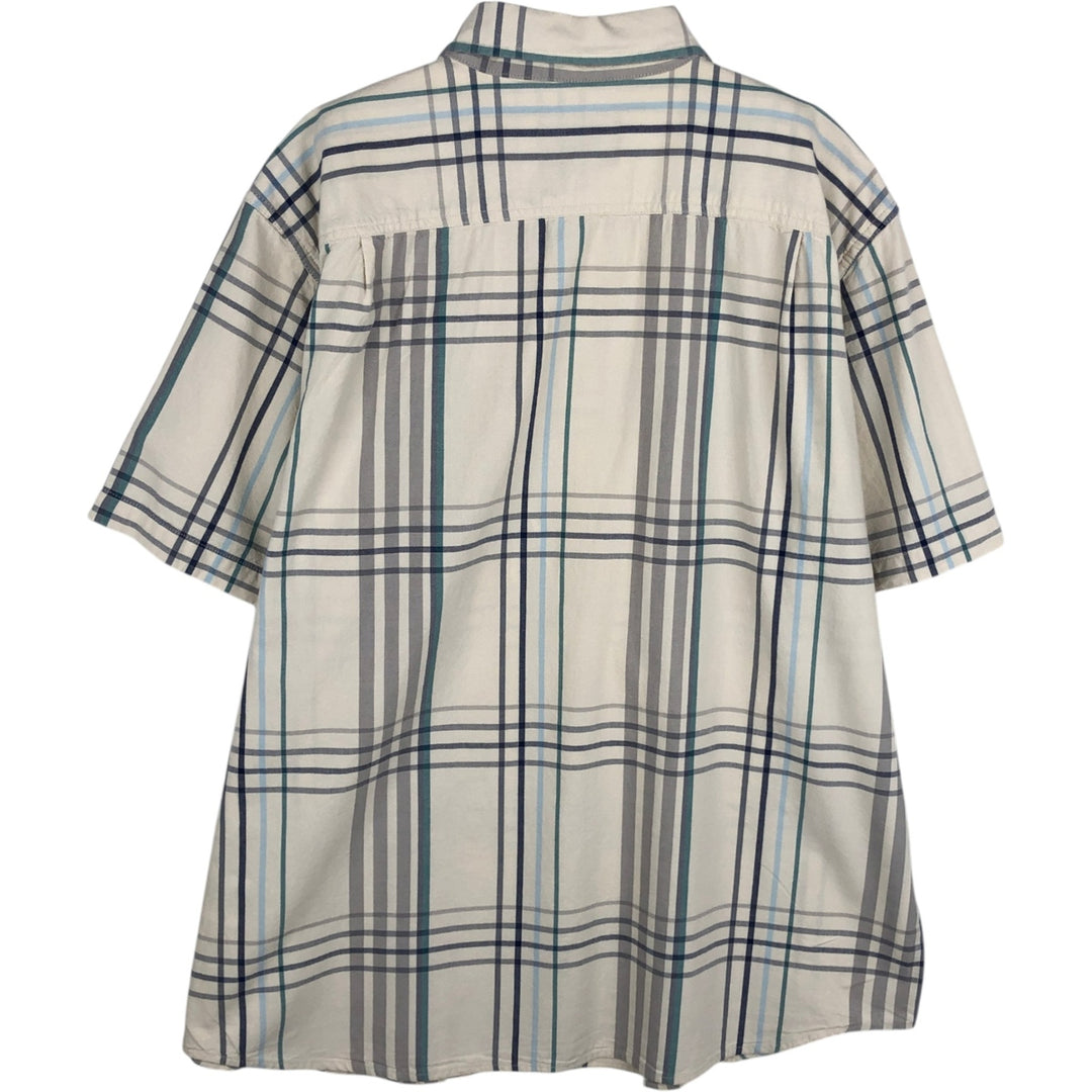 Carhartt Loose Fit Short-Sleeve Work Shirt, Men's Size XL (approx.) cotton Beige type Vintage Second Hand