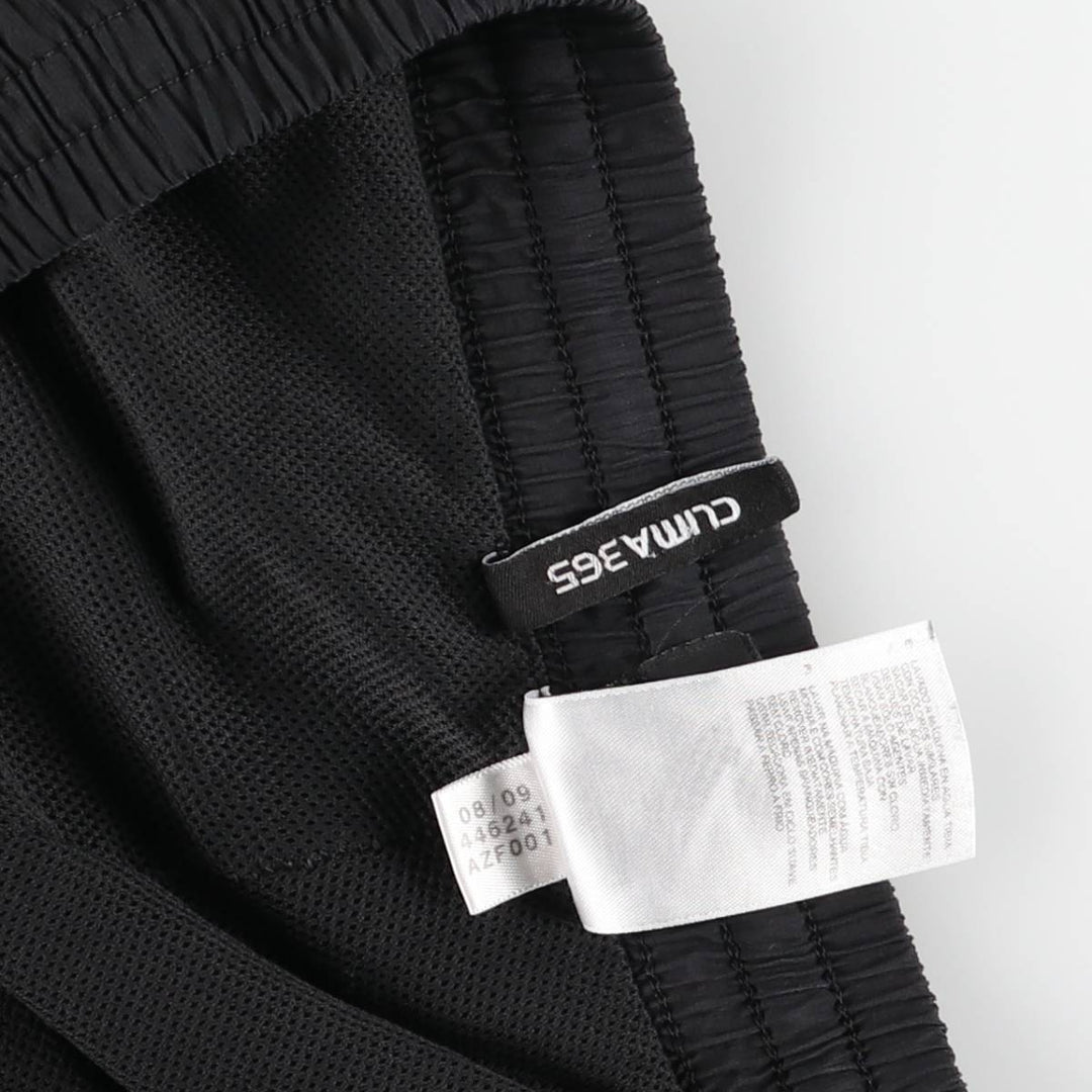 Adidas CLIMA365 Warm-up Pants, Nylon Pants, Windbreaker Pants, Men's Size L (approx.) polyester black type Vintage Second Hand