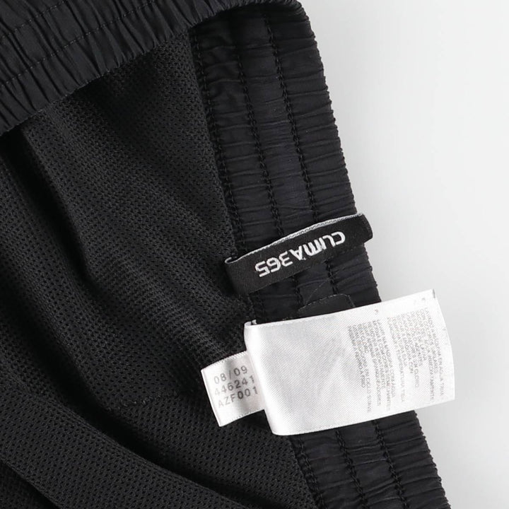 Adidas CLIMA365 Warm-up Pants, Nylon Pants, Windbreaker Pants, Men's Size L (approx.) polyester black type Vintage Second Hand