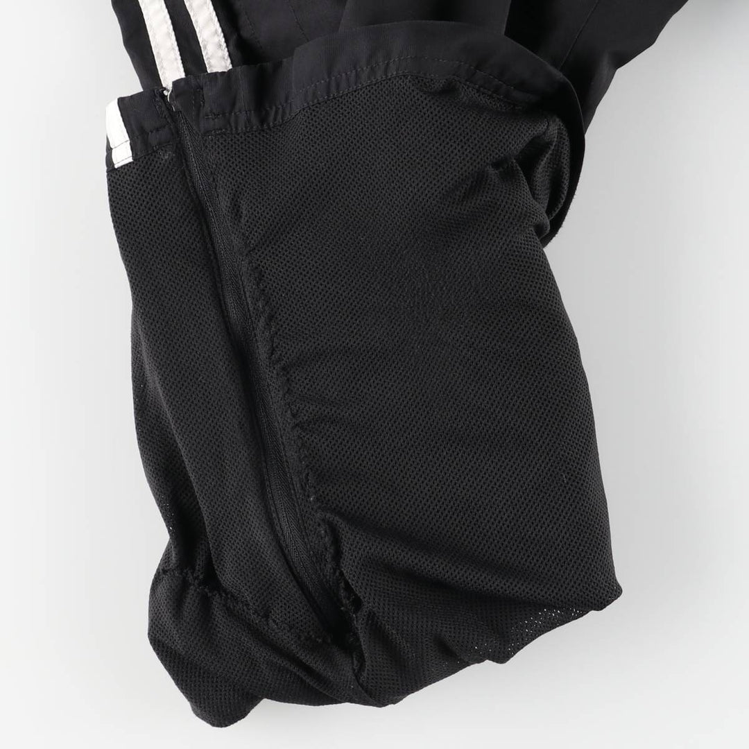 Adidas CLIMA365 Warm-up Pants, Nylon Pants, Windbreaker Pants, Men's Size L (approx.) polyester black type Vintage Second Hand