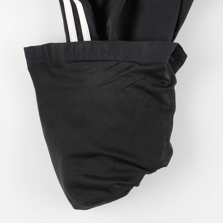 Adidas CLIMA365 Warm-up Pants, Nylon Pants, Windbreaker Pants, Men's Size L (approx.) polyester black type Vintage Second Hand
