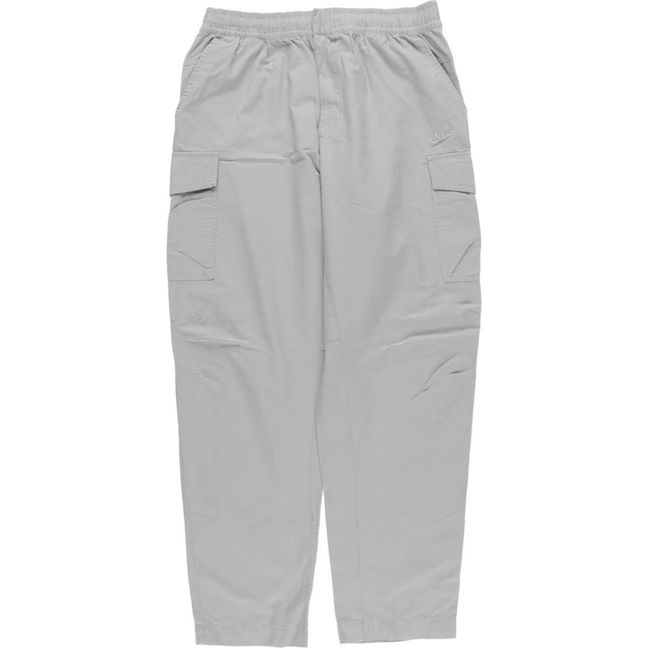 Nike cargo pants, men's size XL (approx.) cotton gray type Vintage Second Hand