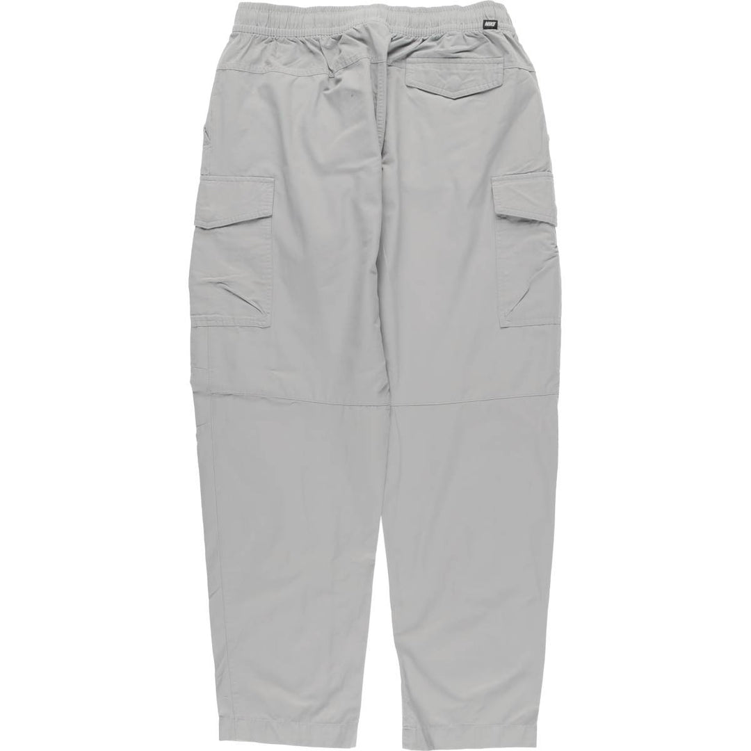 Nike cargo pants, men's size XL (approx.) cotton gray type Vintage Second Hand