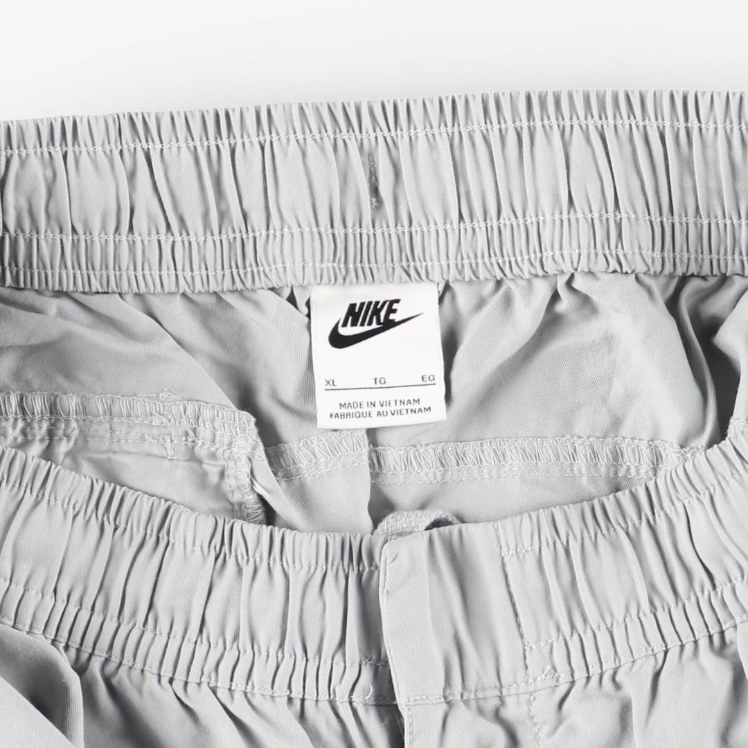 Nike cargo pants, men's size XL (approx.) cotton gray type Vintage Second Hand