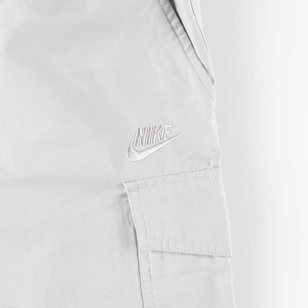 Nike cargo pants, men's size XL (approx.) cotton gray type Vintage Second Hand