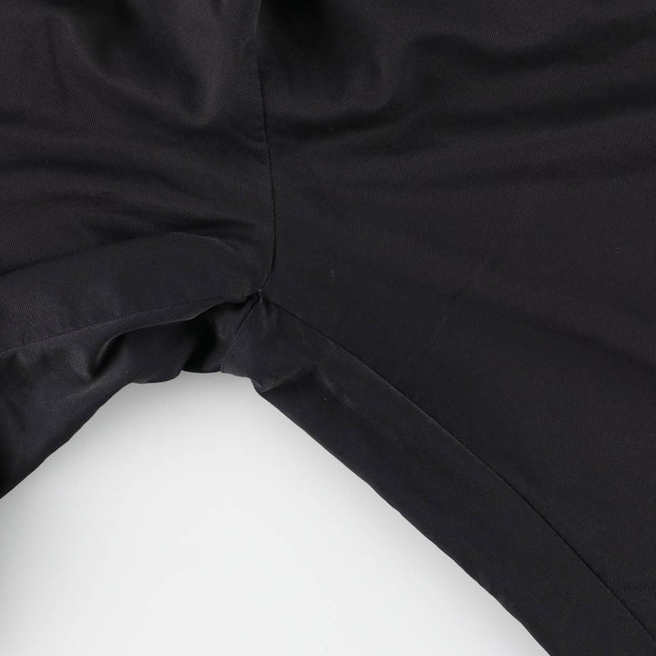 Adidas warm-up pants, nylon pants, crinkle pants, men's size L polyester black type Vintage Second Hand