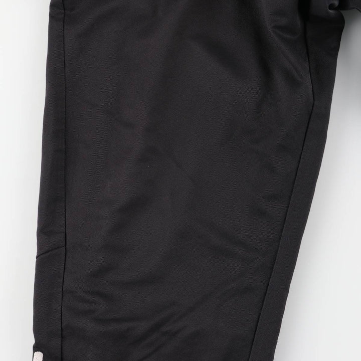 Adidas warm-up pants, nylon pants, crinkle pants, men's size L polyester black type Vintage Second Hand