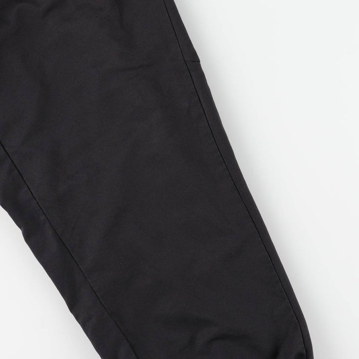 Adidas warm-up pants, nylon pants, crinkle pants, men's size L polyester black type Vintage Second Hand