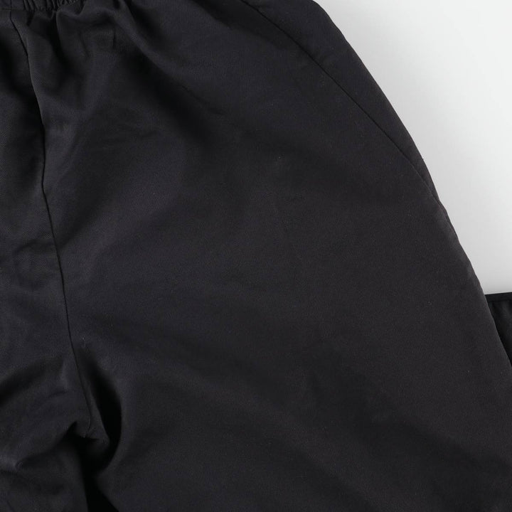 Adidas warm-up pants, nylon pants, crinkle pants, men's size L polyester black type Vintage Second Hand