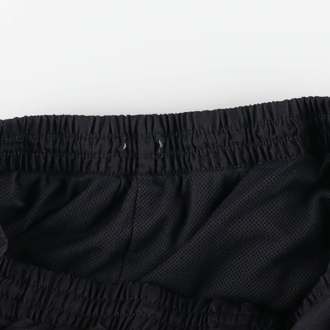Adidas warm-up pants, nylon pants, crinkle pants, men's size L polyester black type Vintage Second Hand