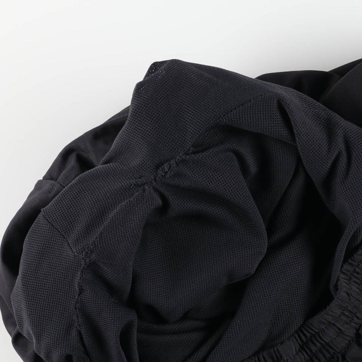 Adidas warm-up pants, nylon pants, crinkle pants, men's size L polyester black type Vintage Second Hand