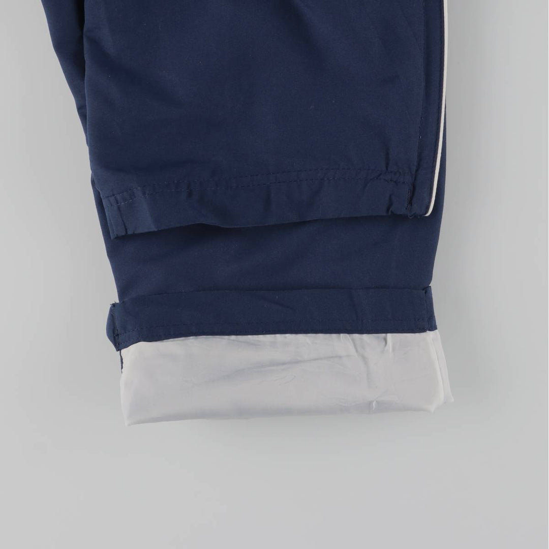 UMBRO Warm-Up Pants, Nylon, Shaka Shaka Pants, Men's Size Medium polyester navy blue type Vintage Second Hand