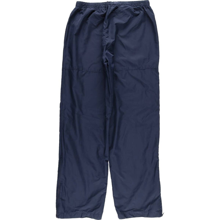 2000'S Reebok Warm-up Pants Nylon Pants Windbreaker Pants Men's Size L (approx.) polyester navy blue type Vintage Second Hand