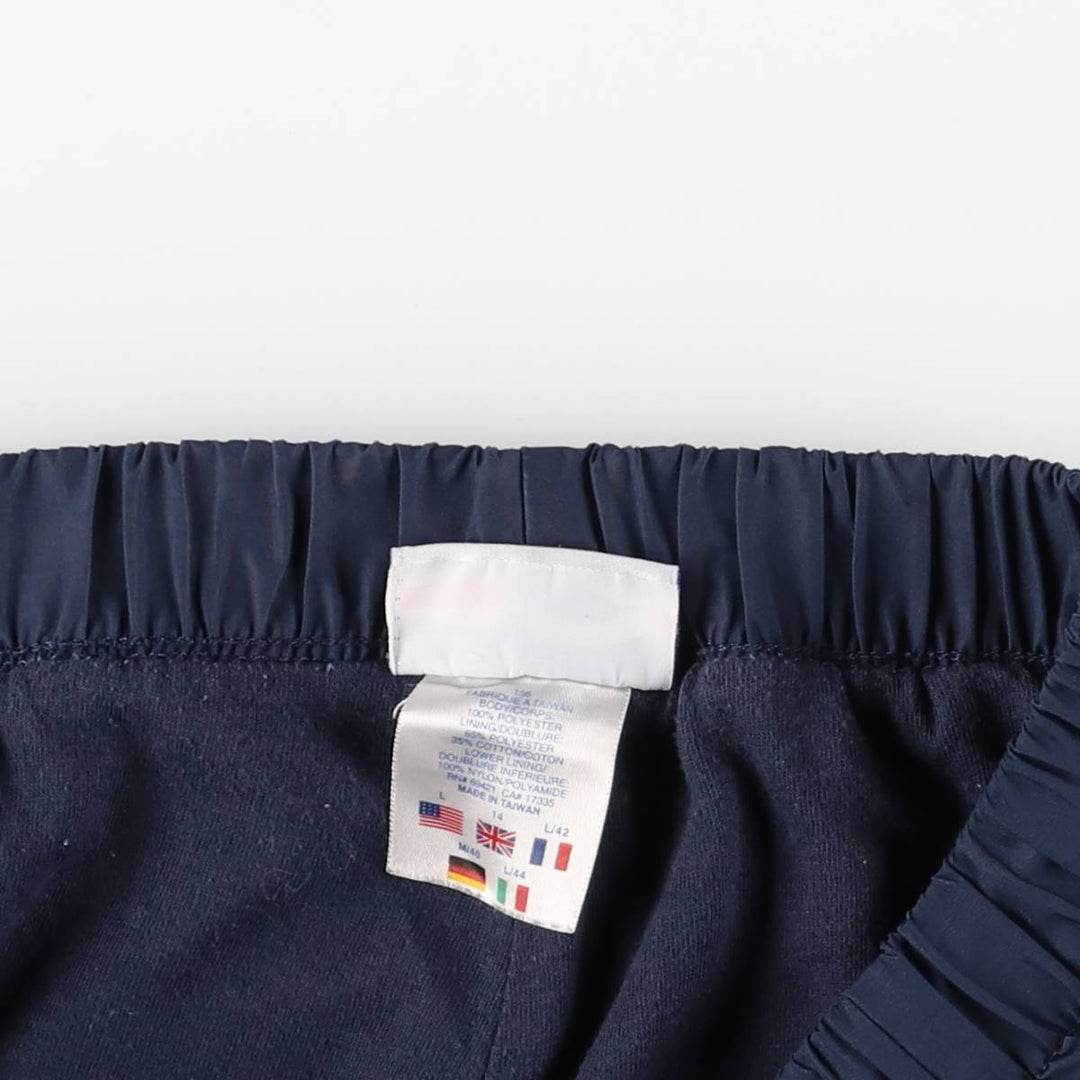 2000'S Reebok Warm-up Pants Nylon Pants Windbreaker Pants Men's Size L (approx.) polyester navy blue type Vintage Second Hand