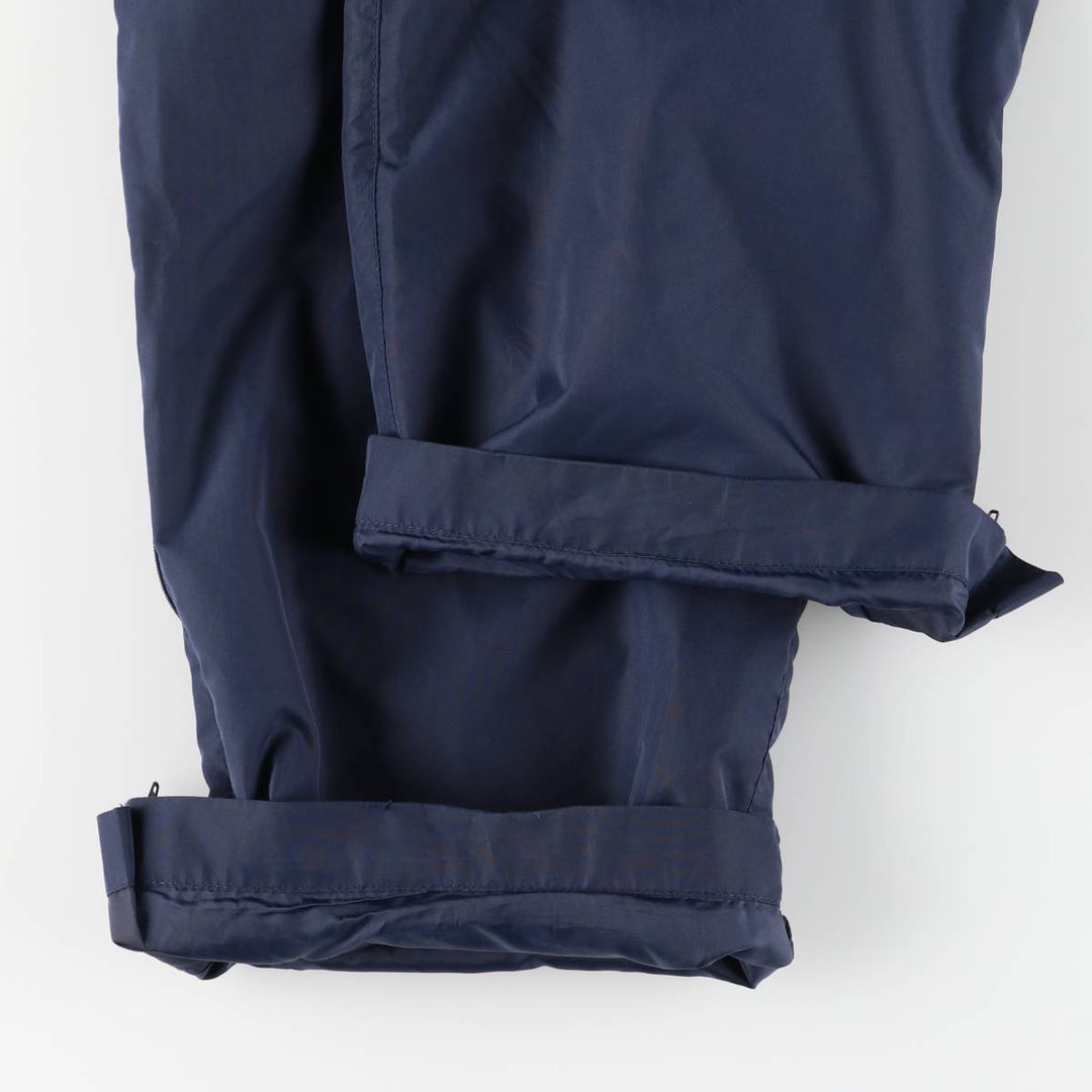 2000'S Reebok Warm-up Pants Nylon Pants Windbreaker Pants Men's Size L (approx.) polyester navy blue type Vintage Second Hand