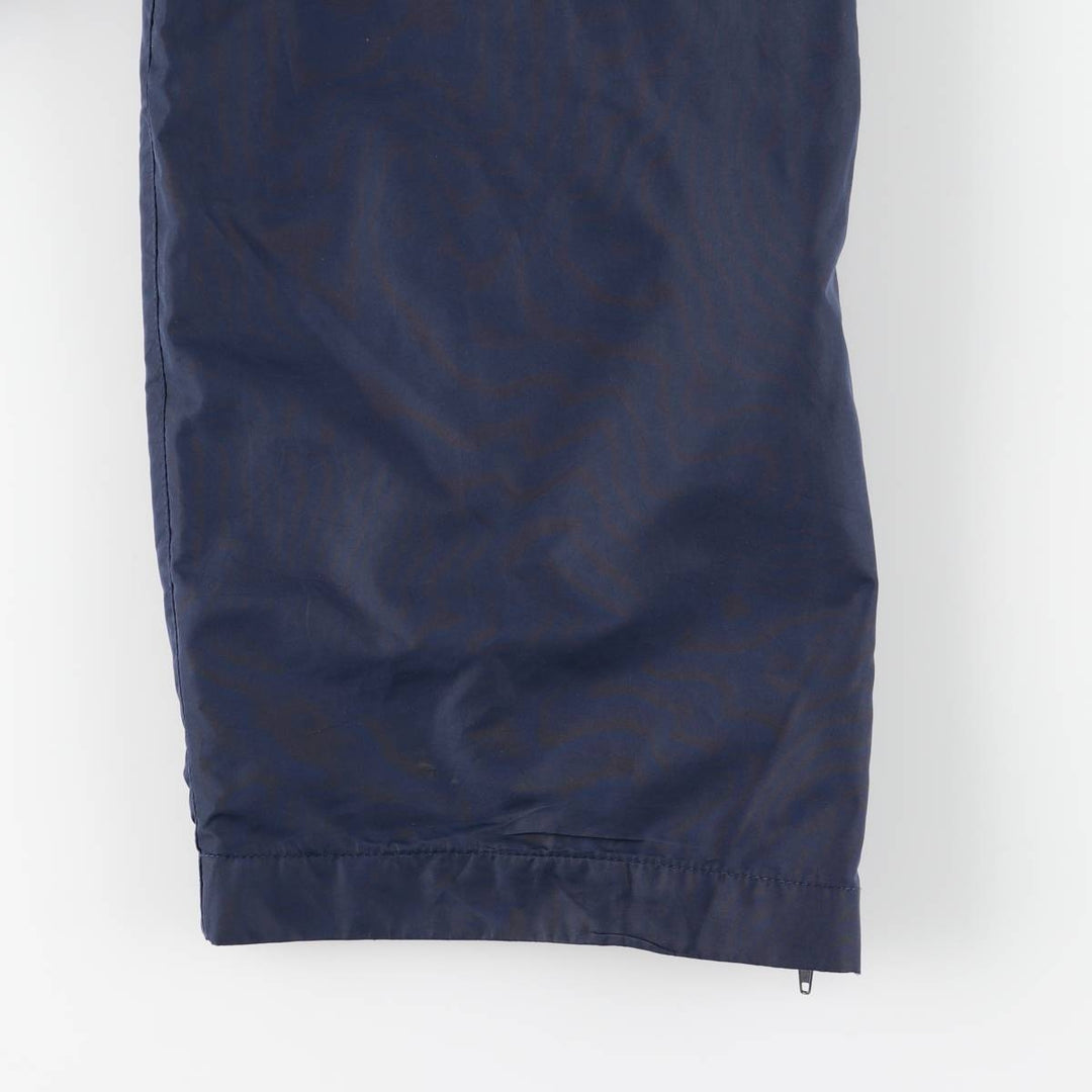 2000'S Reebok Warm-up Pants Nylon Pants Windbreaker Pants Men's Size L (approx.) polyester navy blue type Vintage Second Hand