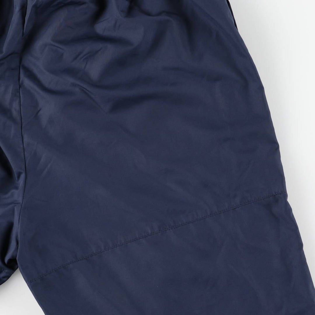 2000'S Reebok Warm-up Pants Nylon Pants Windbreaker Pants Men's Size L (approx.) polyester navy blue type Vintage Second Hand