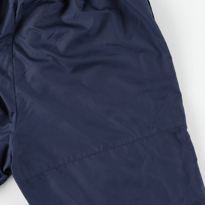 2000'S Reebok Warm-up Pants Nylon Pants Windbreaker Pants Men's Size L (approx.) polyester navy blue type Vintage Second Hand