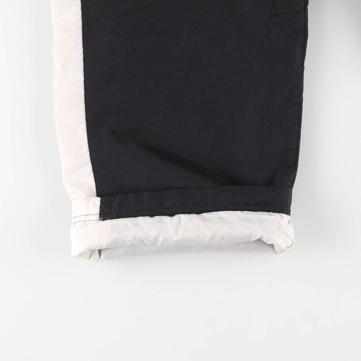 Nike warm-up pants, nylon pants, crinkle pants, men's size M polyester black type Vintage Second Hand