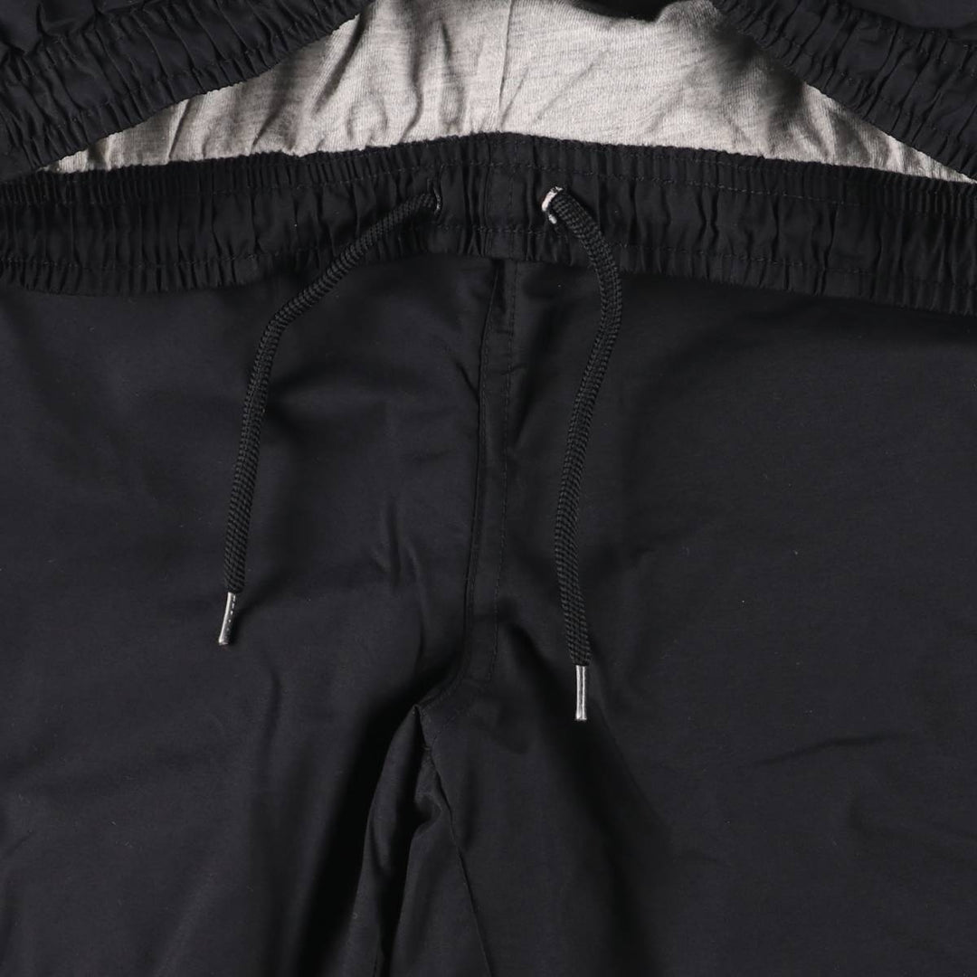 Nike warm-up pants, nylon pants, crinkle pants, men's size M polyester black type Vintage Second Hand