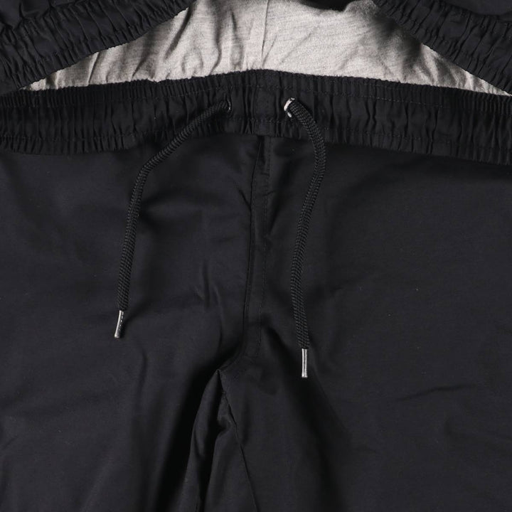 Nike warm-up pants, nylon pants, crinkle pants, men's size M polyester black type Vintage Second Hand