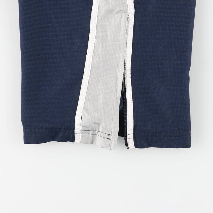 Starter Ripstop Warm-Up Nylon Pants (Men's Size L) polyester navy blue type Vintage Second Hand