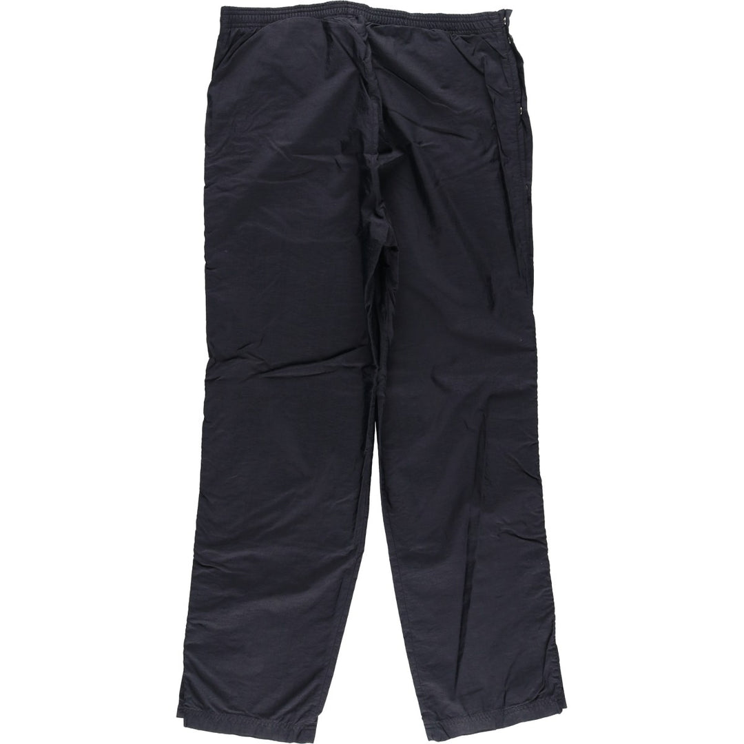 Vintage 90s-00'S Adidas nylon pants, crinkle pants, men's size M Nylon black type Vintage Second Hand