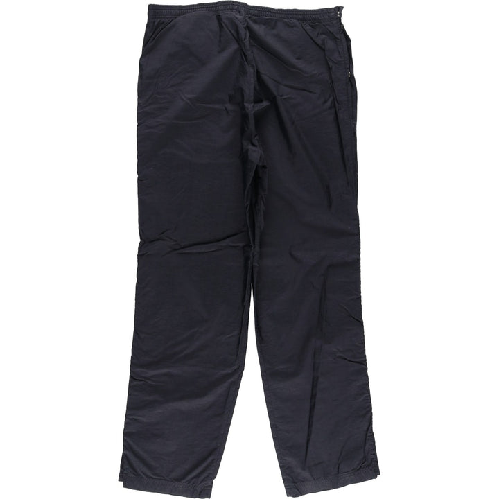 Vintage 90s-00'S Adidas nylon pants, crinkle pants, men's size M Nylon black type Vintage Second Hand