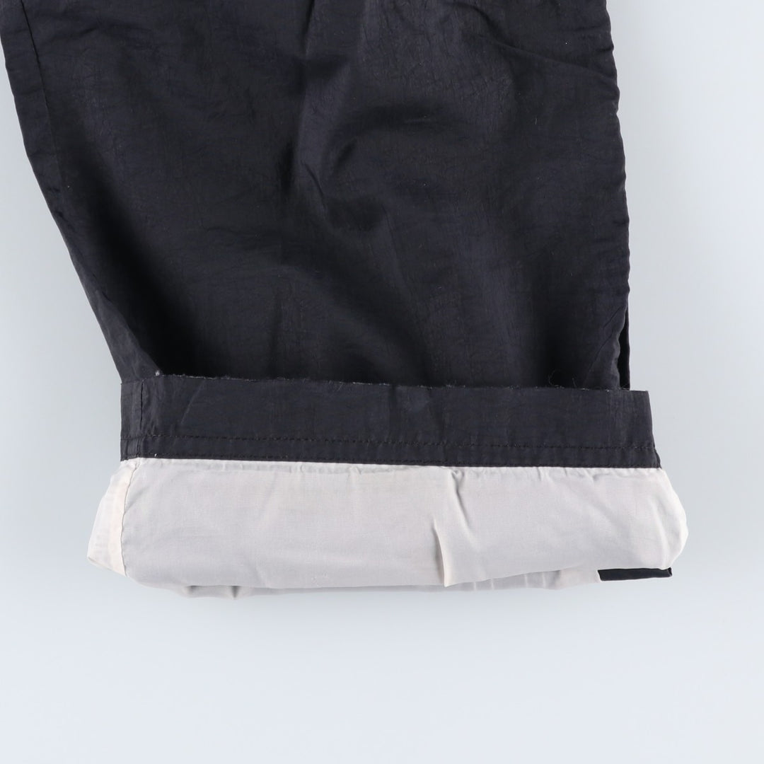 Vintage 90s-00'S Adidas nylon pants, crinkle pants, men's size M Nylon black type Vintage Second Hand