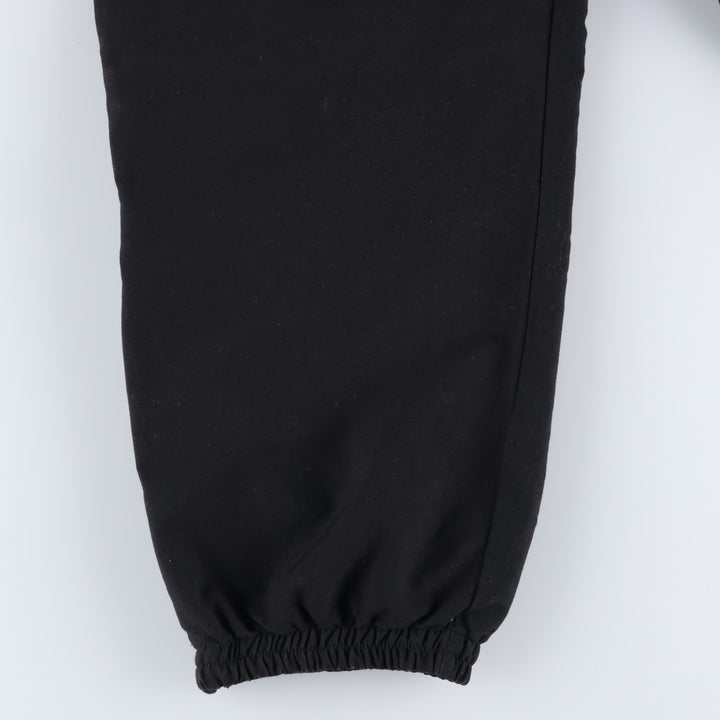 90s-00'S Adidas Warm-up Pants, Nylon Pants, Windbreaker Pants, Men's XL equivalent, Vintage polyester black type Vintage Second Hand