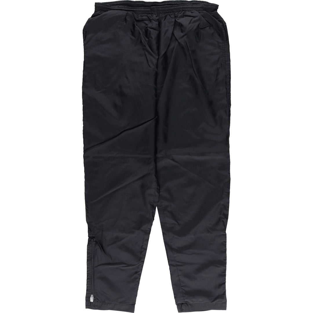 Nike NIKE Warm-up pants, nylon pants, rustling pants, men's size L polyester black type Vintage Second Hand