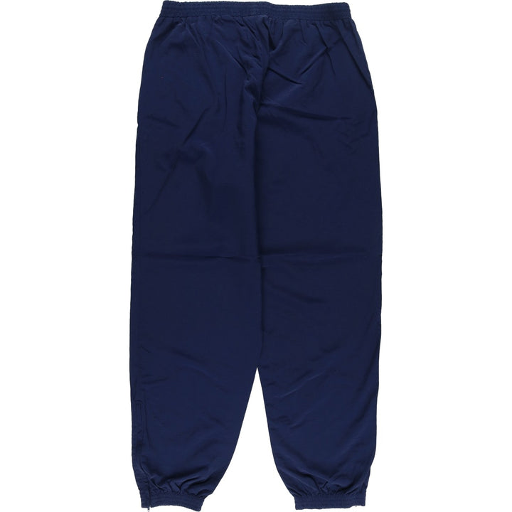 80s-90'S Adidas nylon pants, windbreaker style, men's size XL equivalent, vintage. Nylon navy blue type Vintage Second Hand