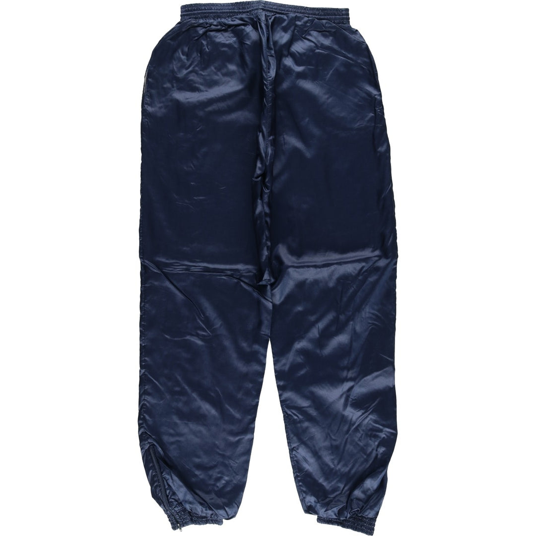 Adidas nylon pants, windbreaker style, made in Spain, men's size L equivalent, vintage. others navy blue type Vintage Second Hand