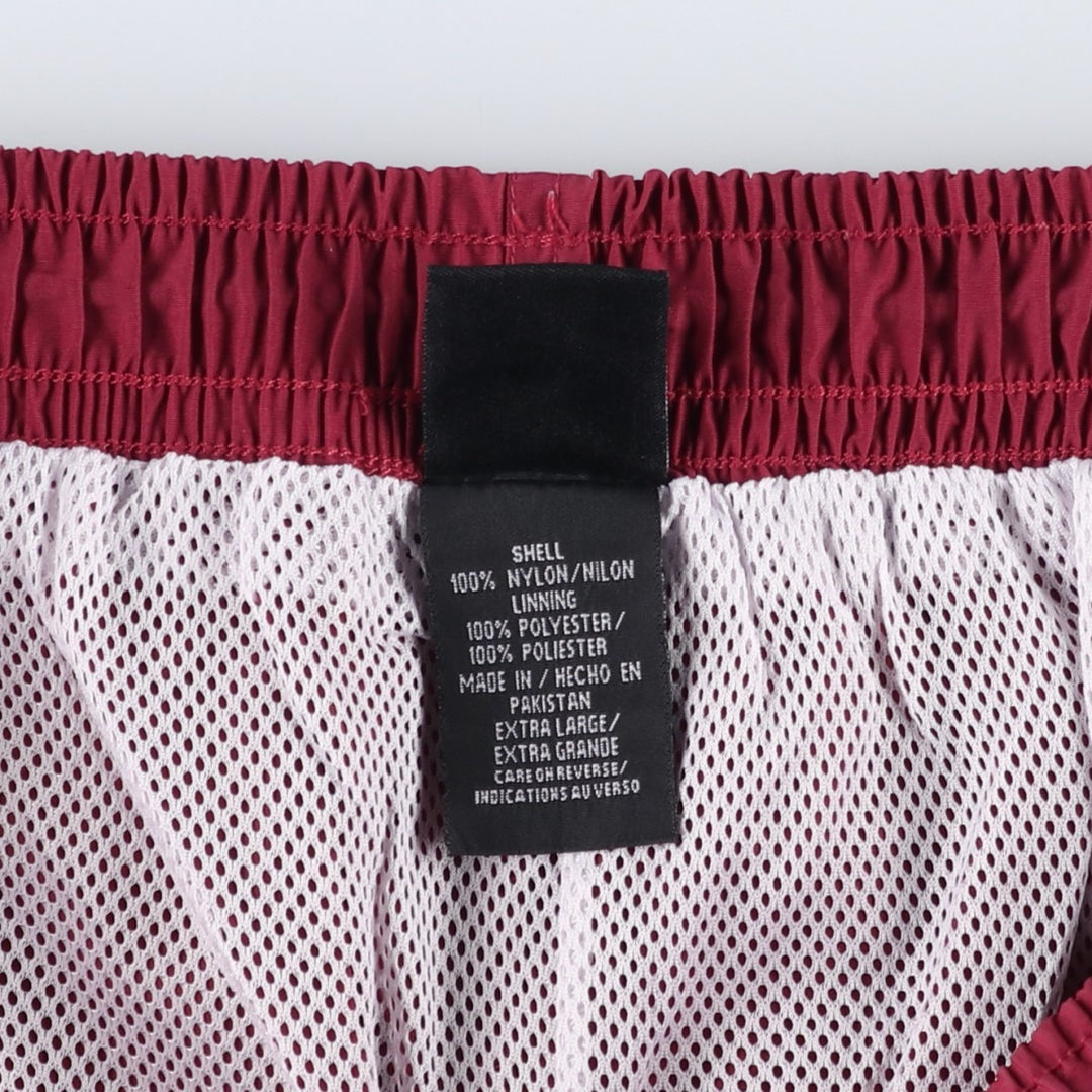 Starter Nylon Pants, Windbreaker Pants, Men's XL Equivalent, Vintage Nylon Red type red-purple Vintage Second Hand