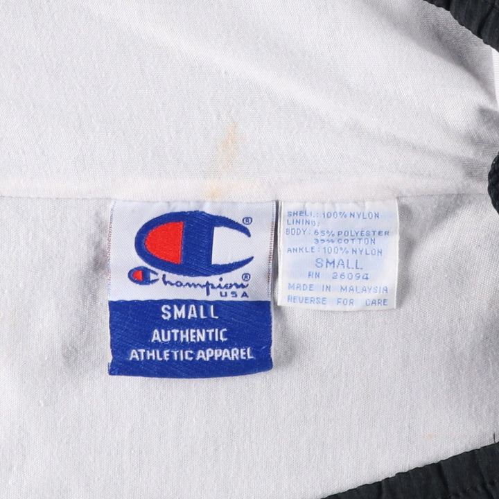90'S Champion Authentic Athletic Apparel Nylon Pants, Vintage, Men's Size S (approx.) Nylon black type Vintage Second Hand