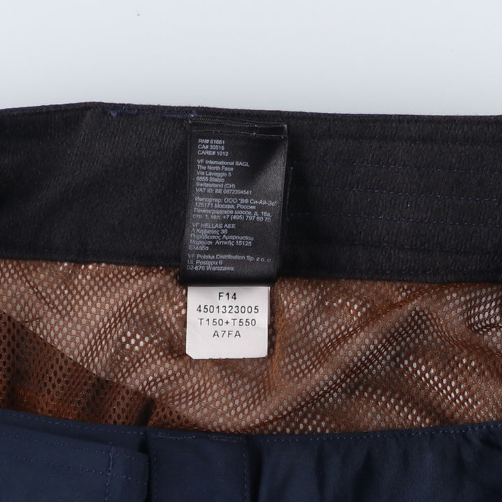The North Face HYVENT Nylon Cargo Pants (Men's Size M) Nylon navy blue type Vintage Second Hand