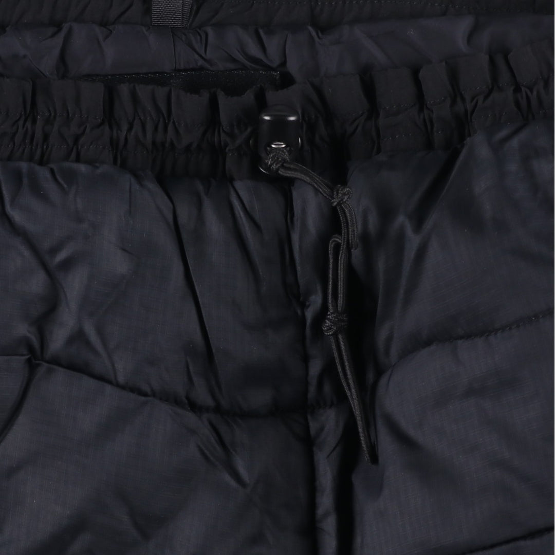 90'S The North Face Nylon Pants, Windbreaker Style, Padded, Men's XL (approx.), Vintage Nylon black type Vintage Second Hand