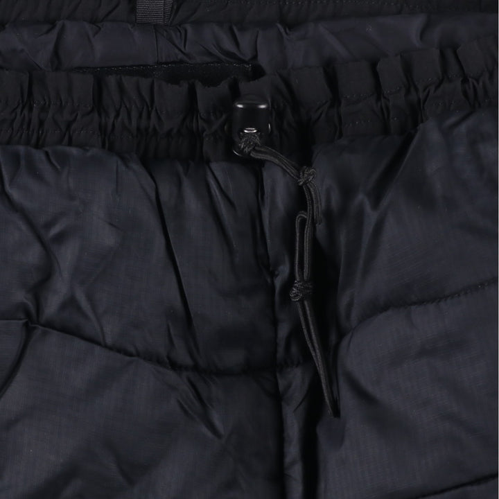 90'S The North Face Nylon Pants, Windbreaker Style, Padded, Men's XL (approx.), Vintage Nylon black type Vintage Second Hand