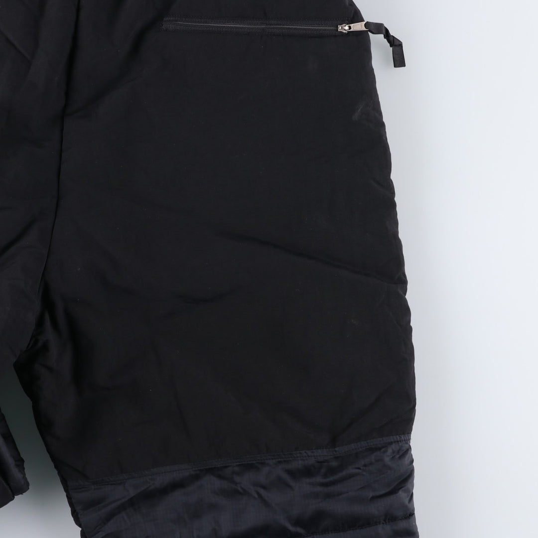 90'S The North Face Nylon Pants, Windbreaker Style, Padded, Men's XL (approx.), Vintage Nylon black type Vintage Second Hand