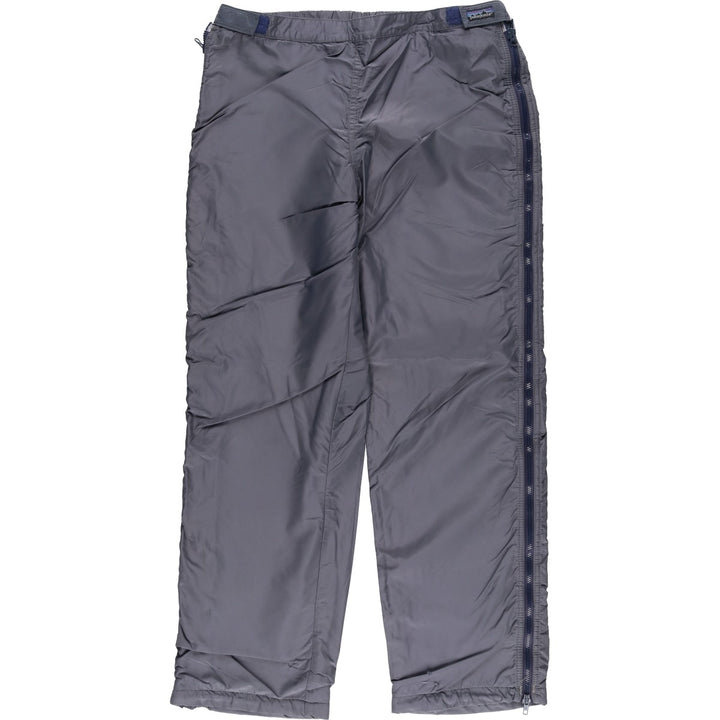 80s-90'S Patagonia ST 42191 Nylon Pants (Crinkle Pants) Made in USA, Men's Size L (approx.) Nylon gray type Vintage Second Hand