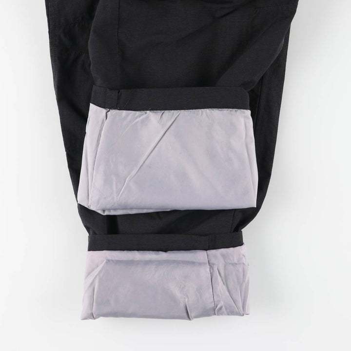 Reebok Ripstop Nylon Pants (Men's XL equivalent) unclear black type Vintage Second Hand