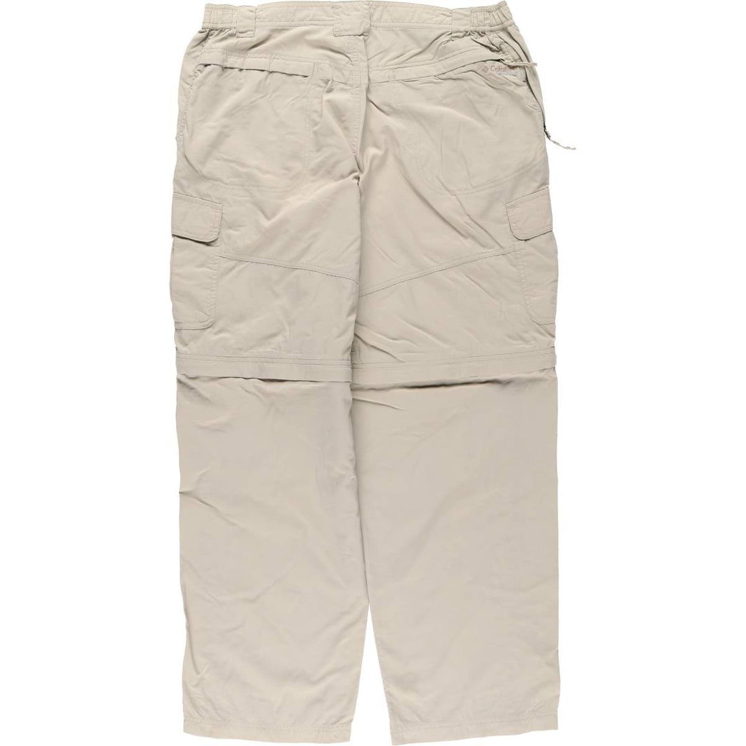 Columbia TITANIUM 2WAY Ripstop Climbing Pants, Men's Size L (approx.) Nylon gray type Vintage Second Hand