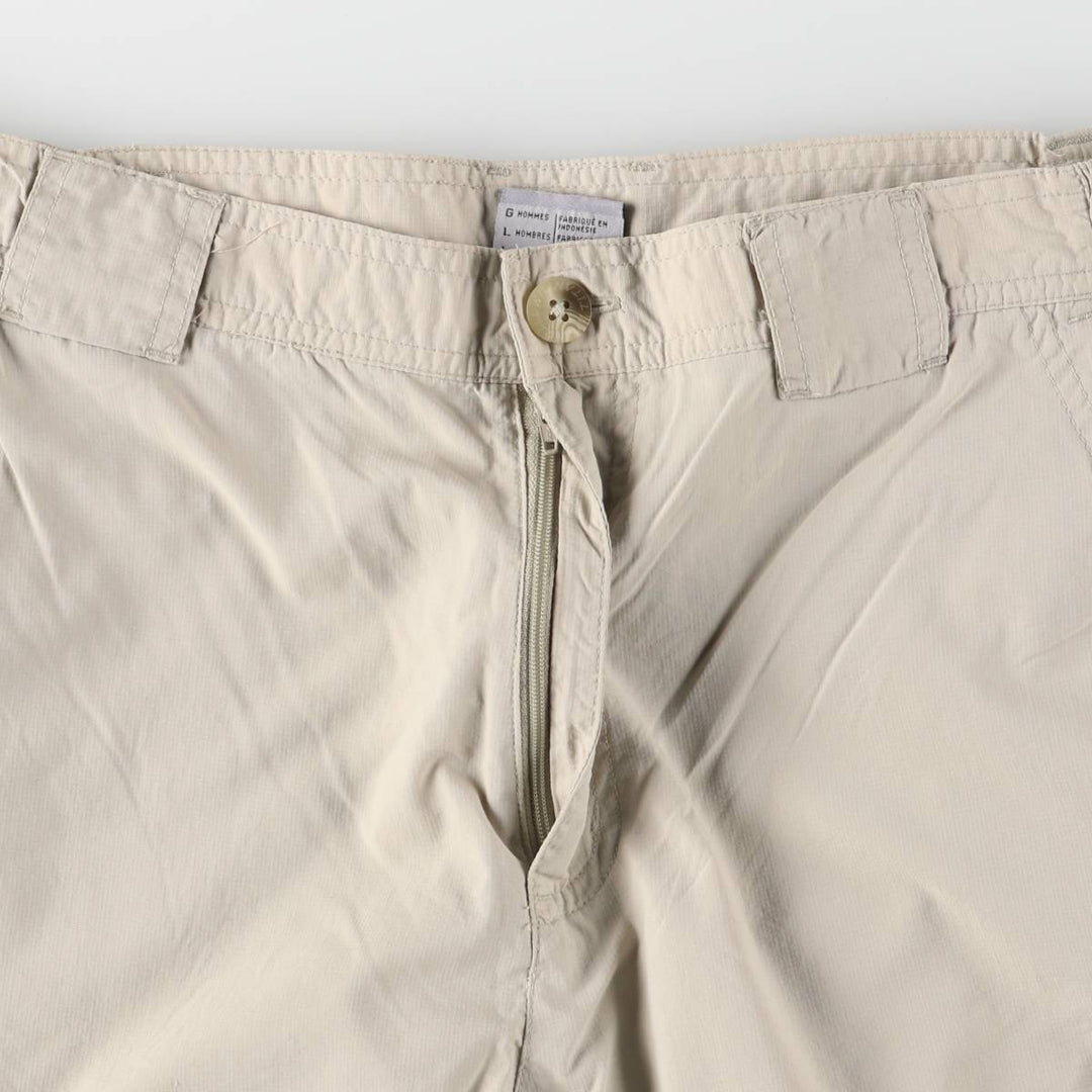Columbia TITANIUM 2WAY Ripstop Climbing Pants, Men's Size L (approx.) Nylon gray type Vintage Second Hand